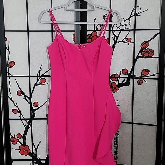 Likely LAVERNA FITTED MIDI DRESS IN FUCHSIA - Picture 5 of 12